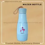 GLASS WATER BOTTLE FLEMINGO DESIGN