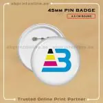 ROUND PIN BADGE PRINTING 45MM - Image 2