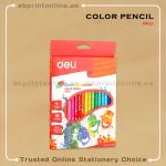 DELI COLORED PENCIL PACK OF 18 COLOURS