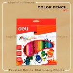 DELI COLORED PENCIL PACK OF 24 COLOURS