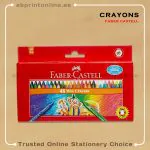 FABER-CASTELL REGULAR WAX CRAYONS PACK OF 48 COLOURS