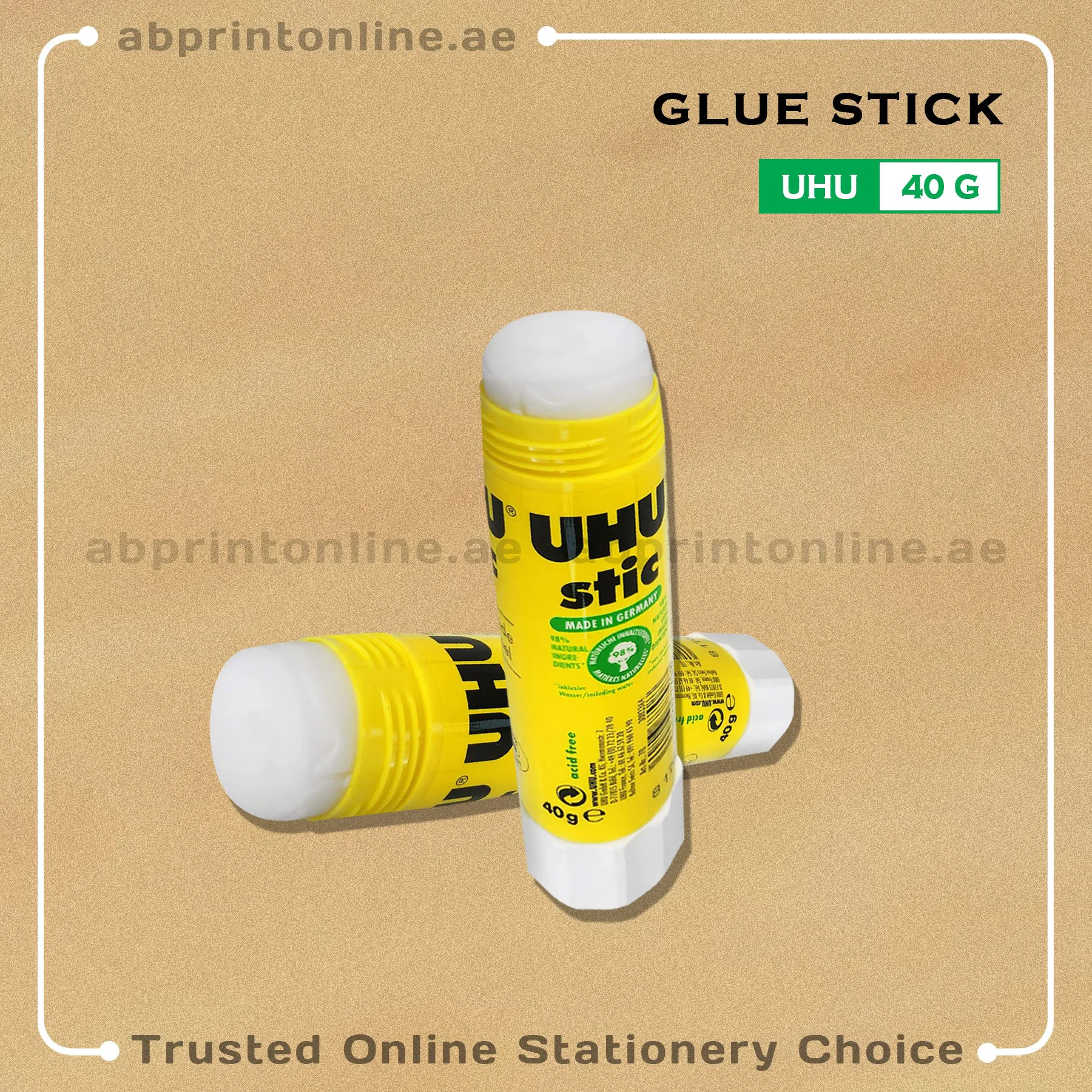 GlueStickUhu40g UHU GLUESTICK 40GM - Image 1