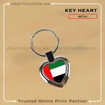 KEY RING PHOTO PRINTING -HEART