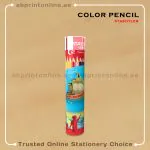 STAEDTLER LUNA COLORED PENCIL IN A ROUND METAL TIN- 12 COLORS