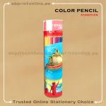 STAEDTLER LUNA COLORED PENCIL IN A ROUND METAL TIN- 24 COLORS