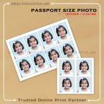 PASSPORT SIZE PHOTO PRINTING