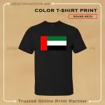 BLACK T-SHIRT PRINT-NATIONAL DAY - Image 2