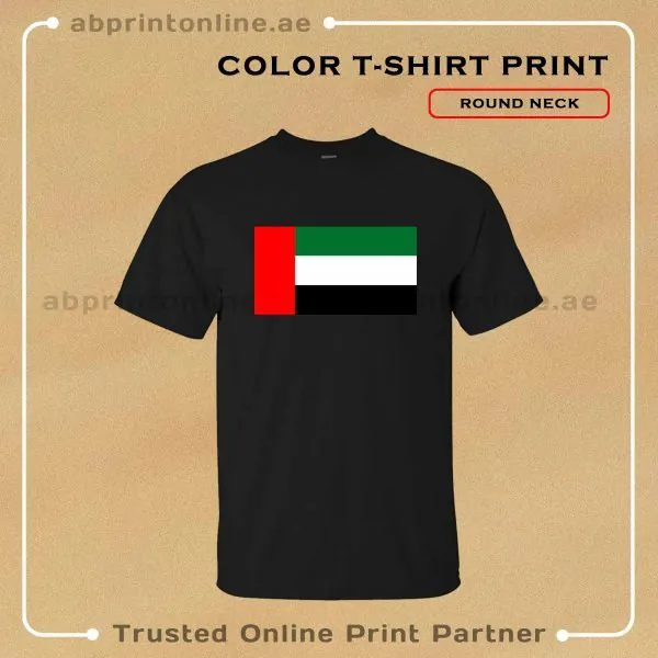 BLACK T-SHIRT PRINT-NATIONAL DAY - Image 2