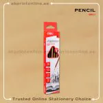 DELI 2B GRAPHITE PENCIL PACKET/12PCS