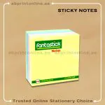 FANTA STICKY NOTES 3"X3" PASTEL 4 COLOR.