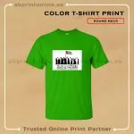GREEN T-SHIRT PRINT-NATIONAL DAY