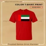 RED T-SHIRT PRINT-NATIONAL DAY - Image 3