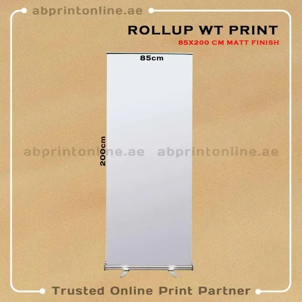ROLL UP PRINTING - 85X200CM - Image 2