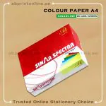 SINAR SPECTRA COLORED COPY PAPER, A4, 80GSM, GREEN, PKT/500 SH