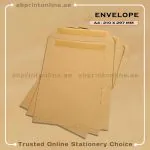 BROWN A4 (229 x 324 MM) ENVELOPES PKT/50PCS