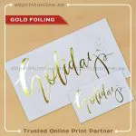 GOLD & SILVER FOILING