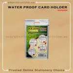 WATERPROOF CARD HOLDER-55x85mm