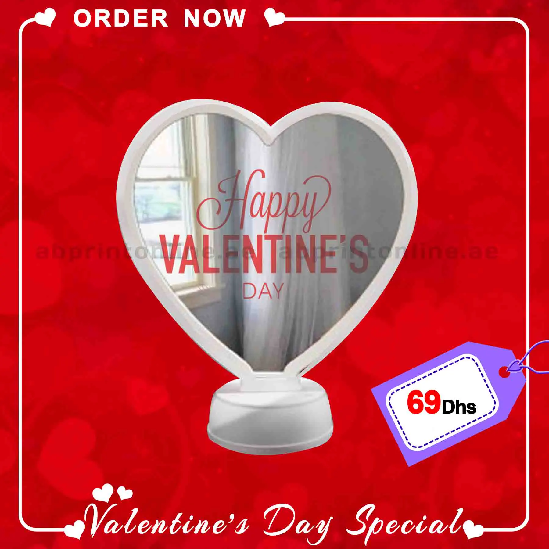 VALENTINE  MAGIC MIRROR HEART - Image 1