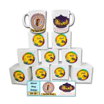 Diwali Gift - White Mug Combo - 9 Pcs - DW501