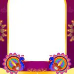 Diwali Customized Photobooth - 110X200cm -DW806