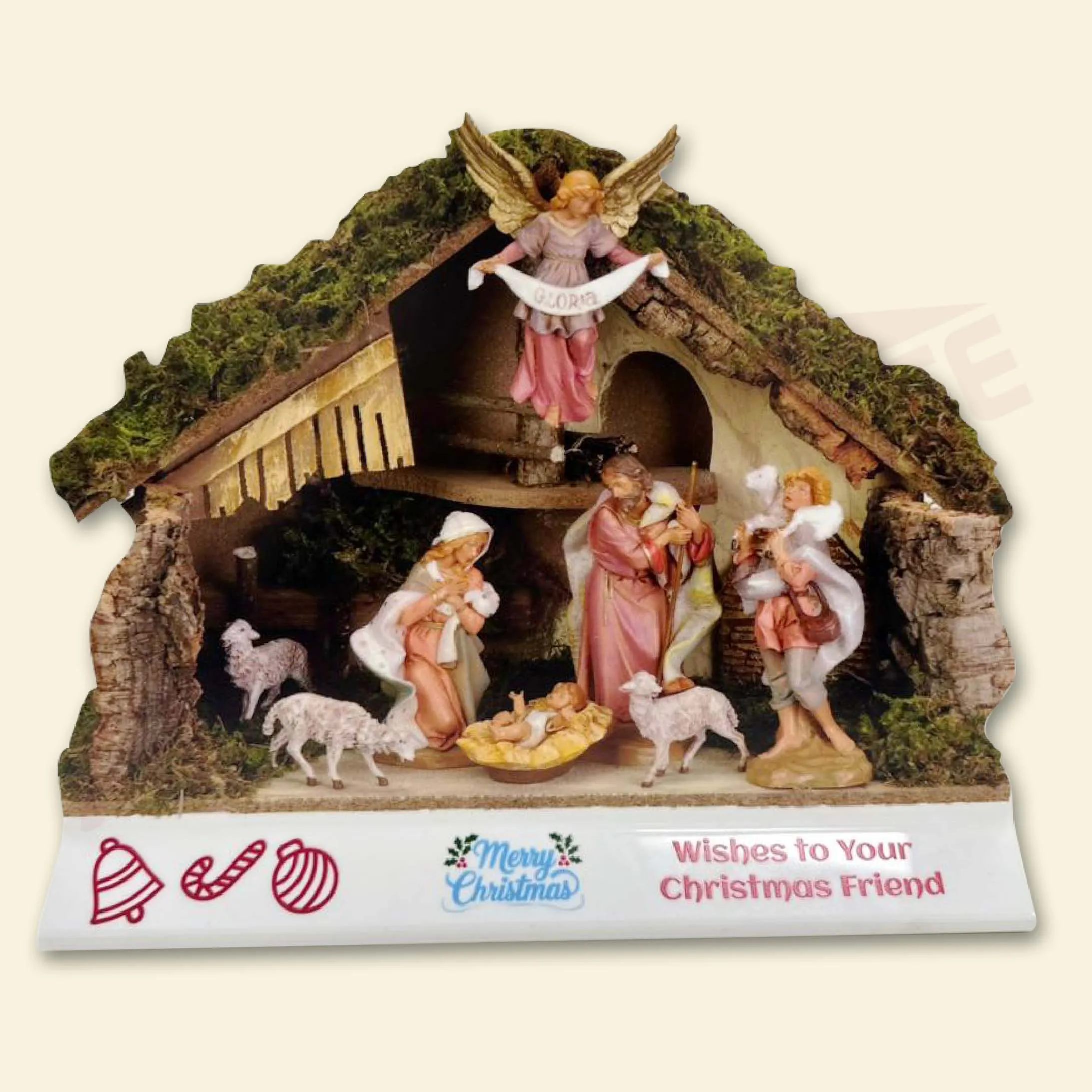 Acrylic Mini Nativity Set - CM-901 - Image 1