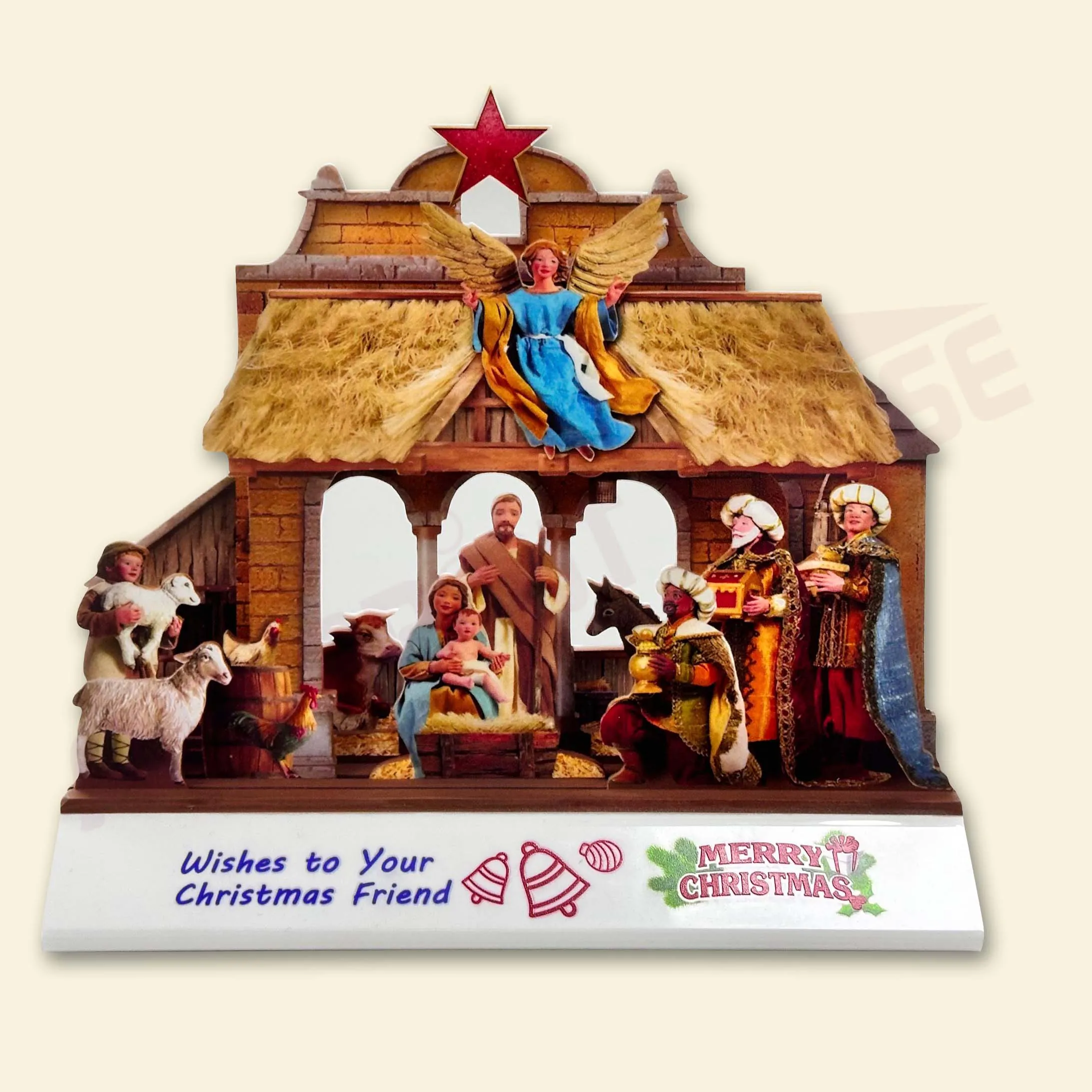 CM-902 copy Acrylic Mini Nativity Set - CM-902 - Image 1