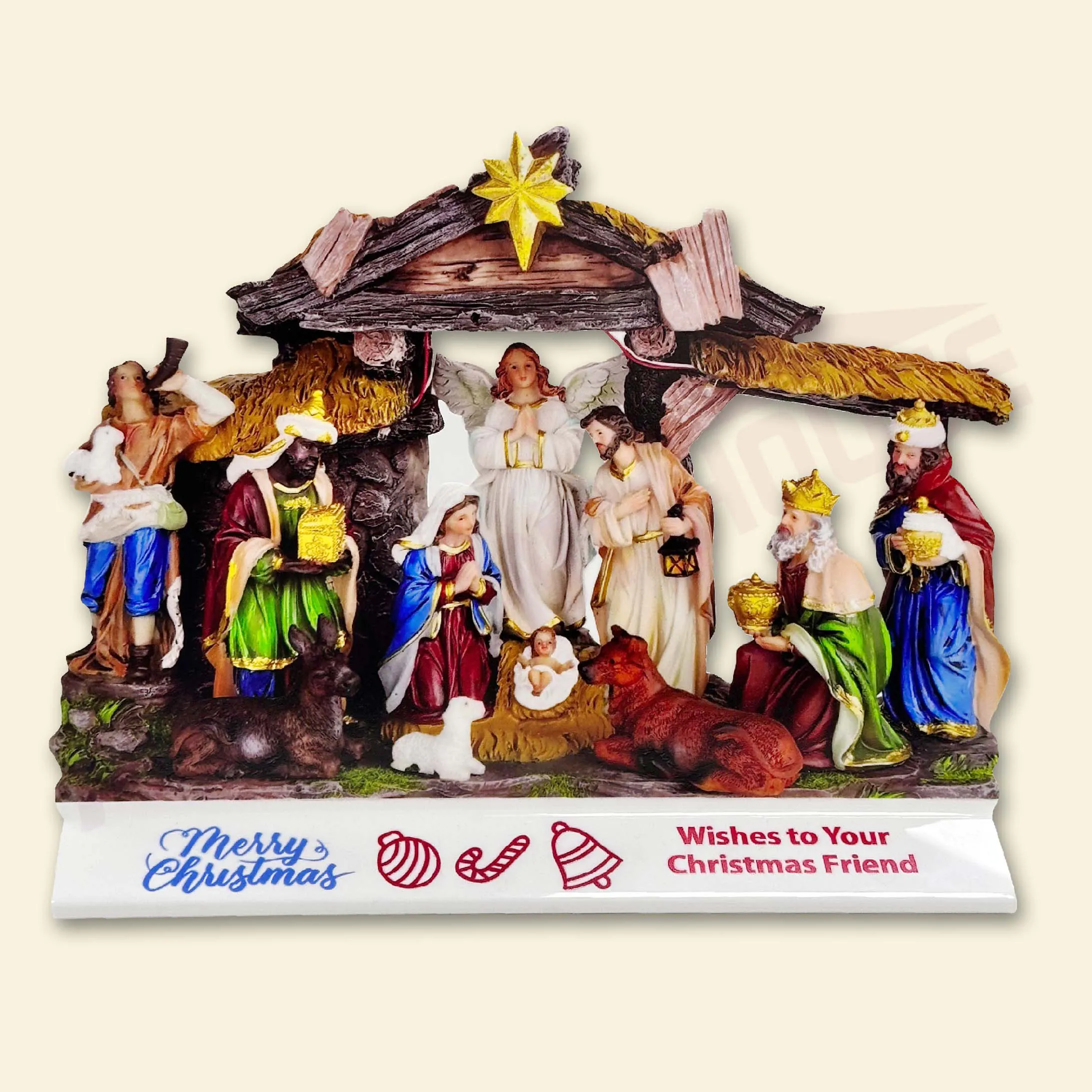 Acrylic Mini Nativity Set - CM-903 - Image 1