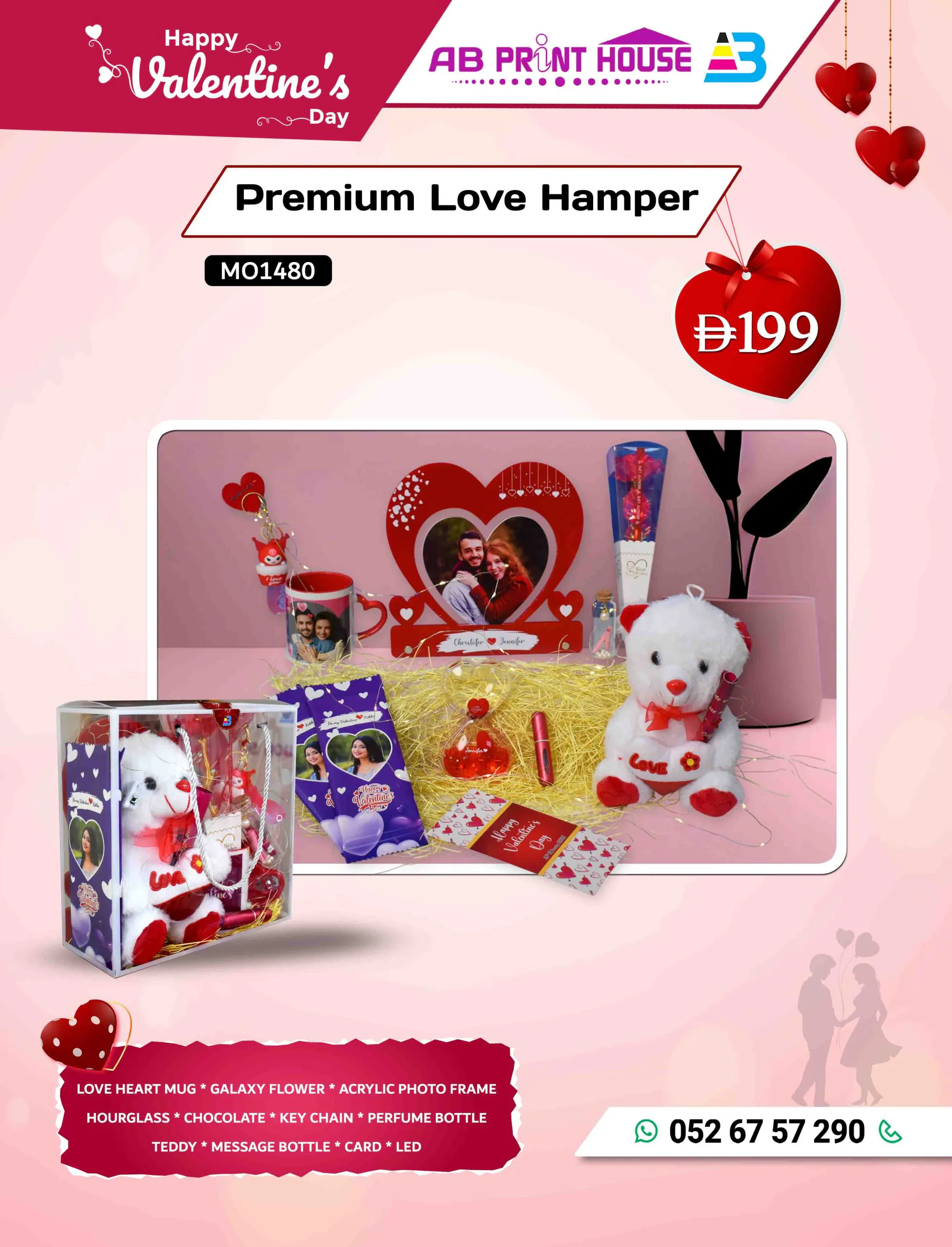 VALENTINES DAY CATALOGUE_Page_02 Premium Love Hamper - Image 1