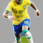 Neymar Football Cutout Standee 180cm