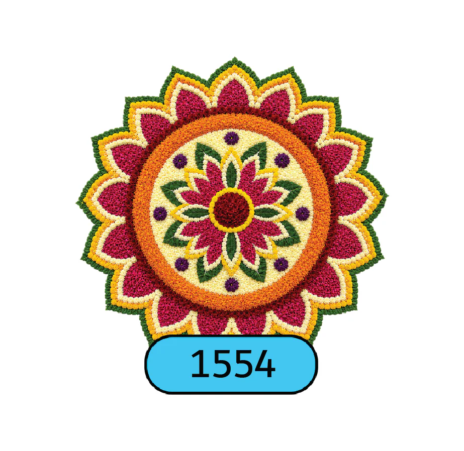 1554-01 ONAM-POOKALAM-STANDARD-SMALL-1554 - Image 1