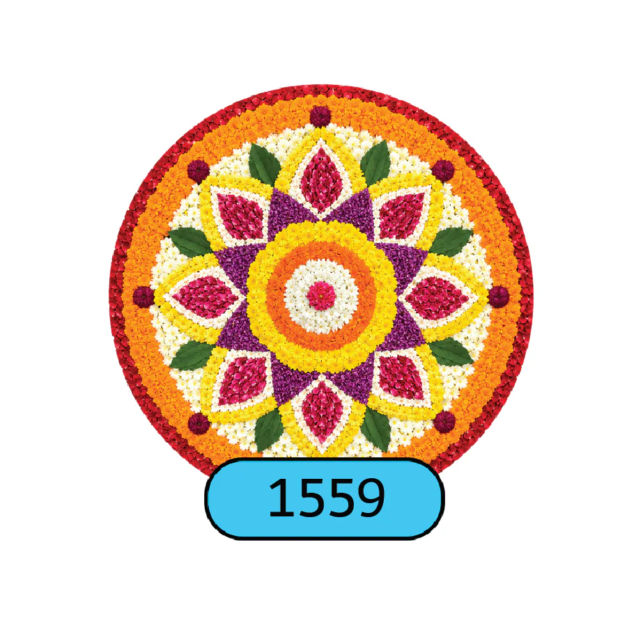 1559-01 ONAM-POOKALAM-STANDARD-SMALL-1559 - Image 1