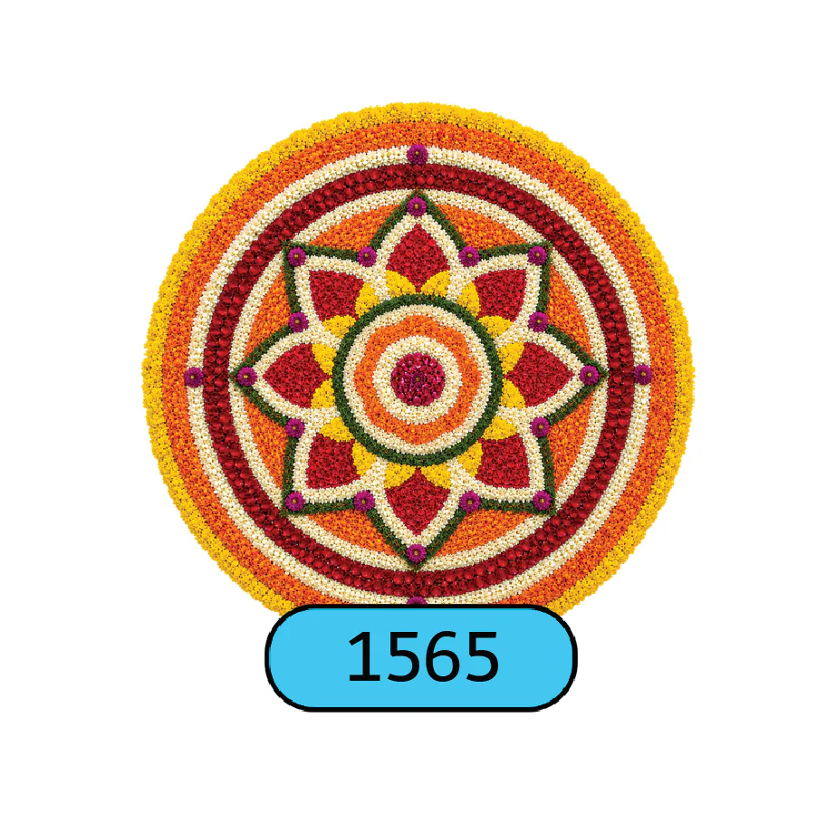 1565-01 ONAM-POOKALAM-STANDARD-SMALL-1565 - Image 1