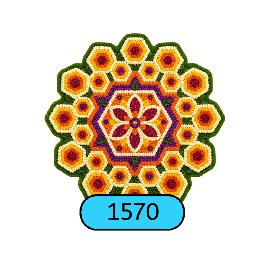 1570-01 ONAM-POOKALAM-STANDARD-SMALL-1570 - Image 1