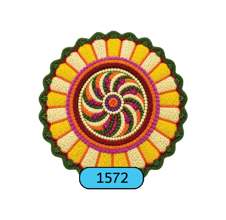 1572-01 ONAM-POOKALAM-STANDARD-MEDIUM-1572 - Image 1