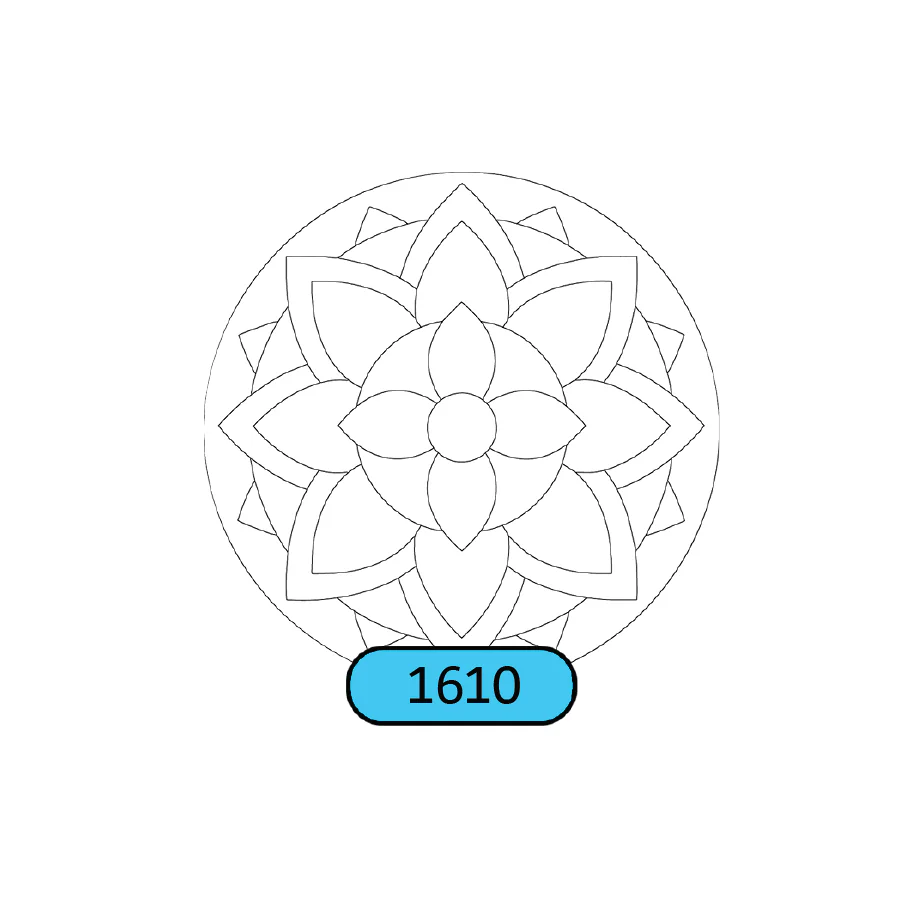 16010-01 ONAM-LAYOUT-STANDARD-LARGE-1610 - Image 1