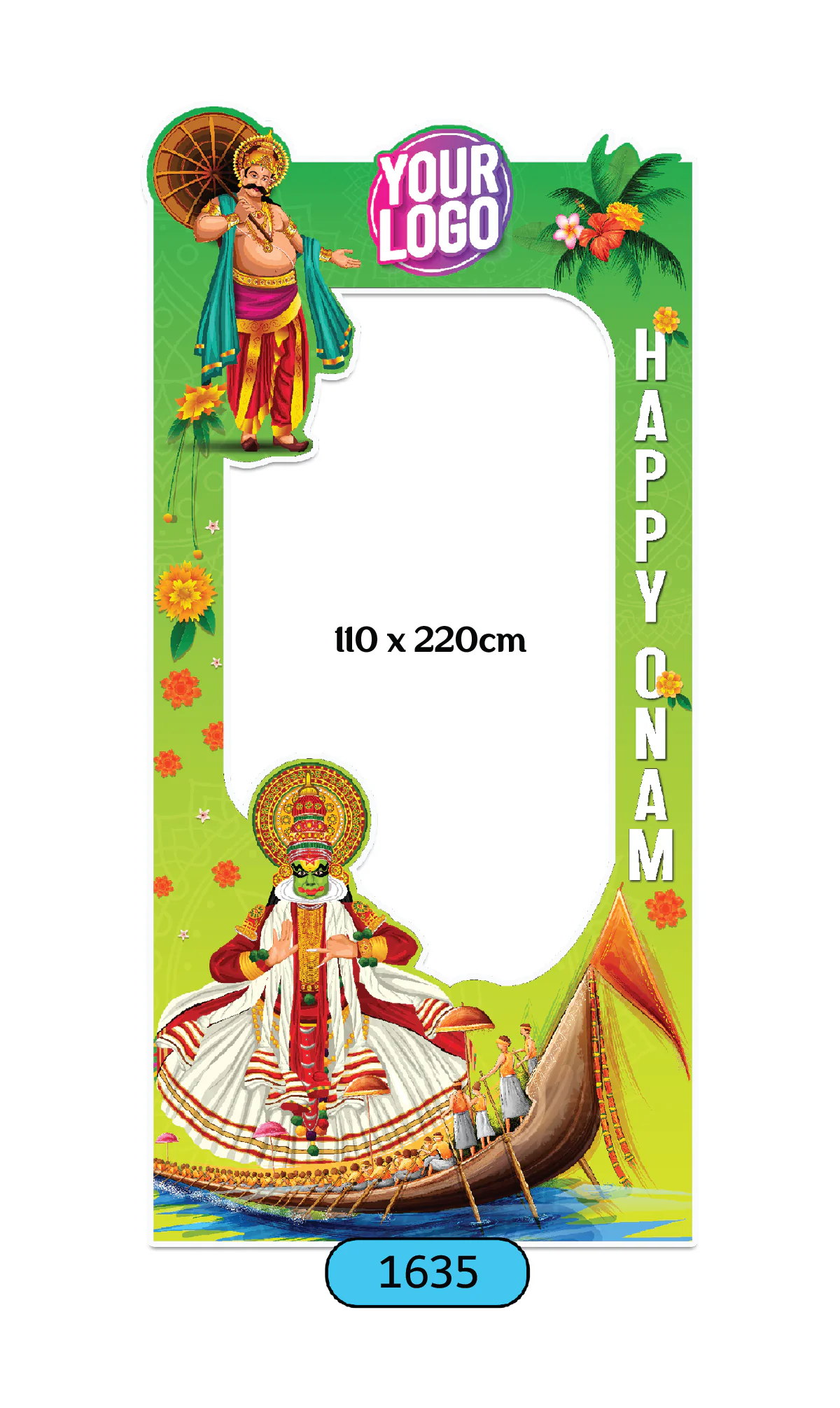 1635-01 ONAM-PHOTOBOOTH-STAND-110X220CM-1635 - Image 1