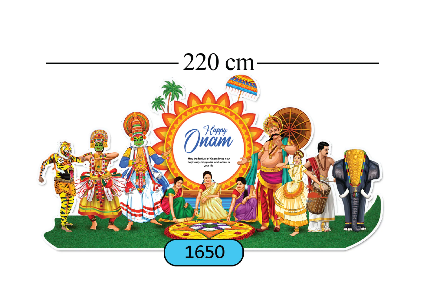 1650-01 ONAM-CREATIVE-STANDARD-JUMBO-220CM-1650 - Image 1