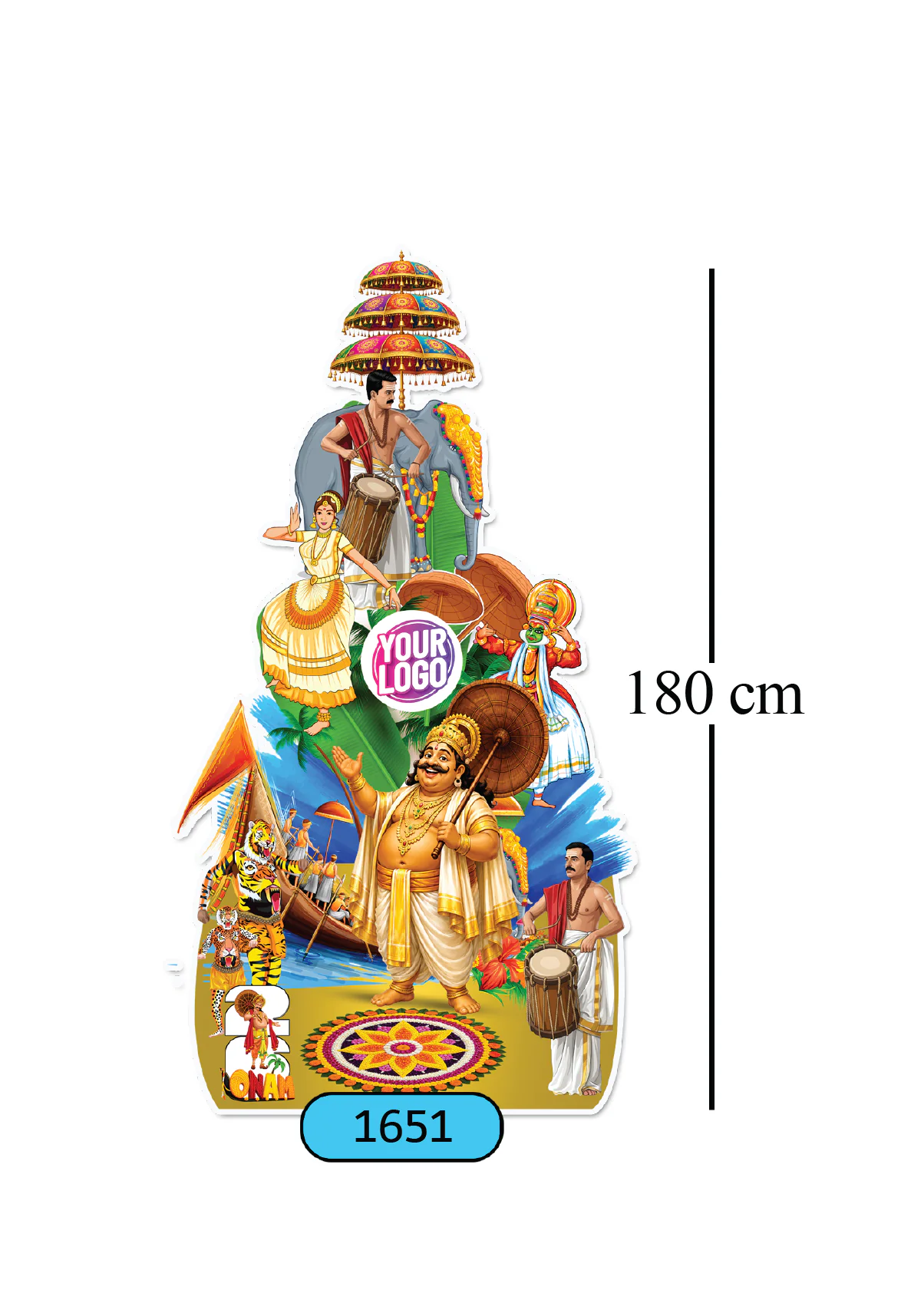 1651-01 ONAM-CREATIVE-CUSTOM-LARGE-180CM-1651 - Image 1