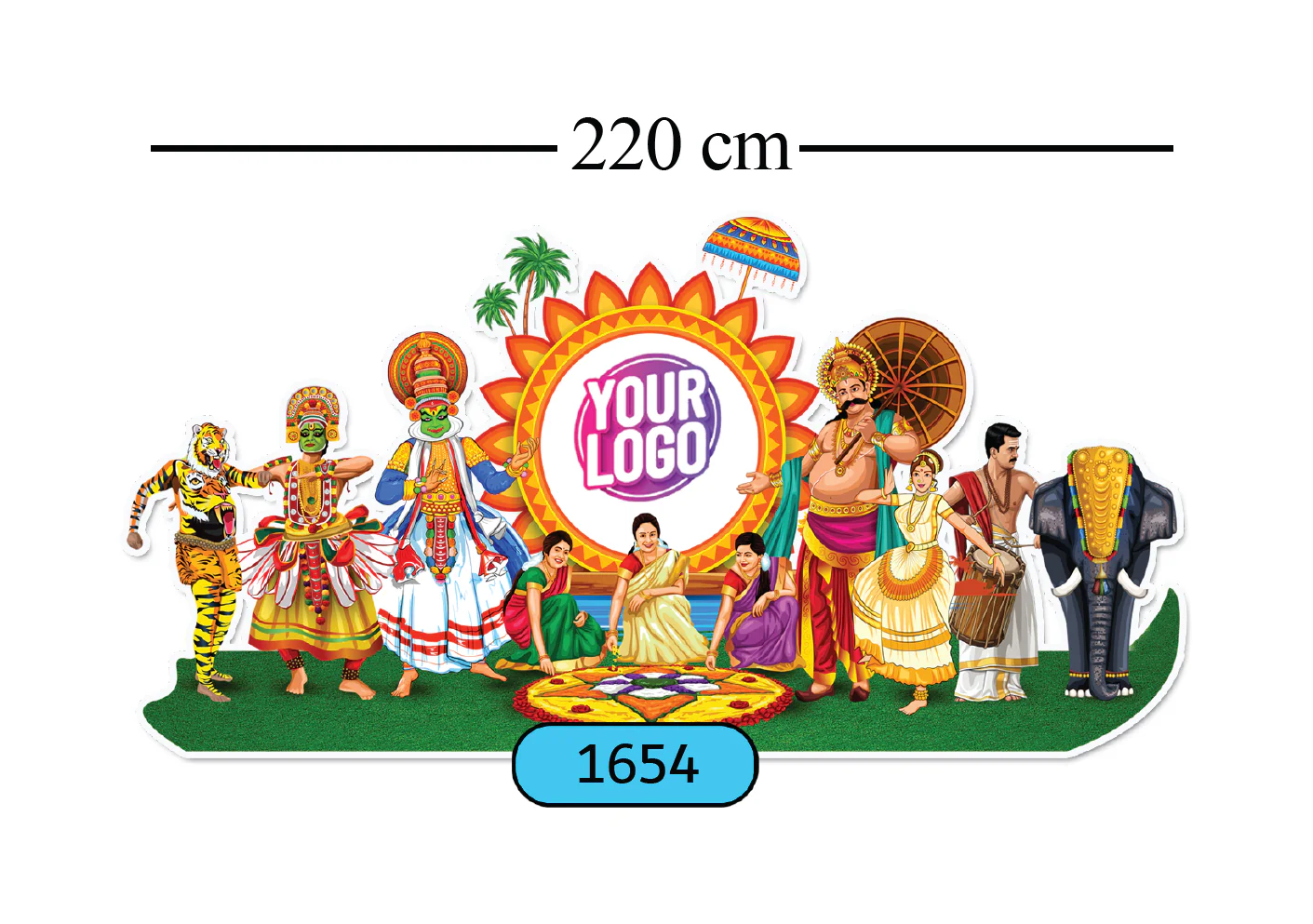 1654-01 ONAM-CREATIVE-CUSTOM-JUMBO-220CM-1654 - Image 1